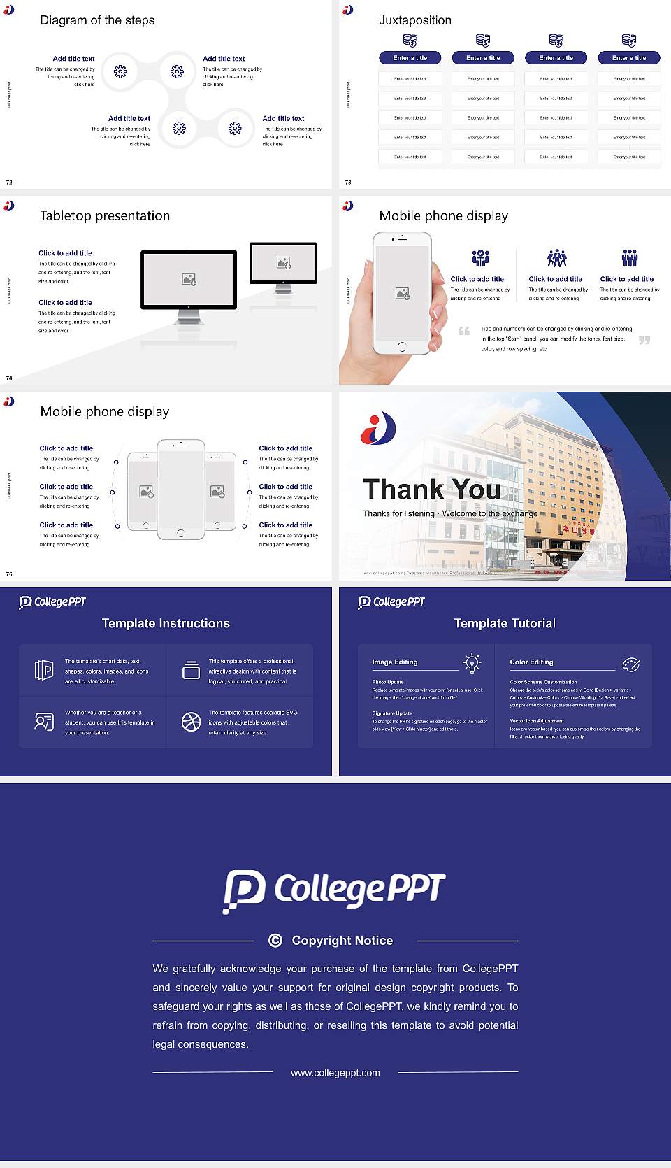 Okayama Healthcare Professional University Competition/Entrepreneurship Contest PPT Template16:9 ratio PPT effect preview image9