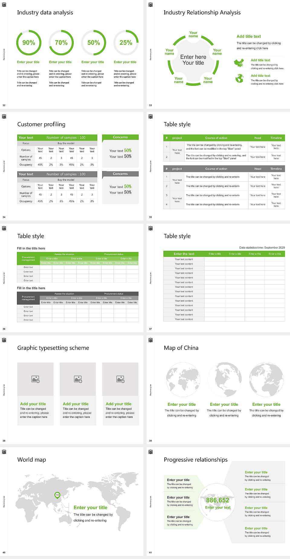 Okayama University of Science Competition/Entrepreneurship Contest PPT Template4:3 ratio PPT effect preview image5