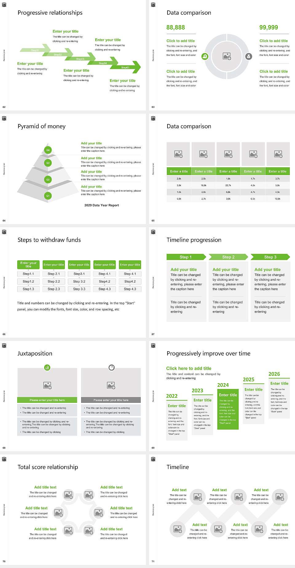 Okayama University of Science Competition/Entrepreneurship Contest PPT Template4:3 ratio PPT effect preview image8