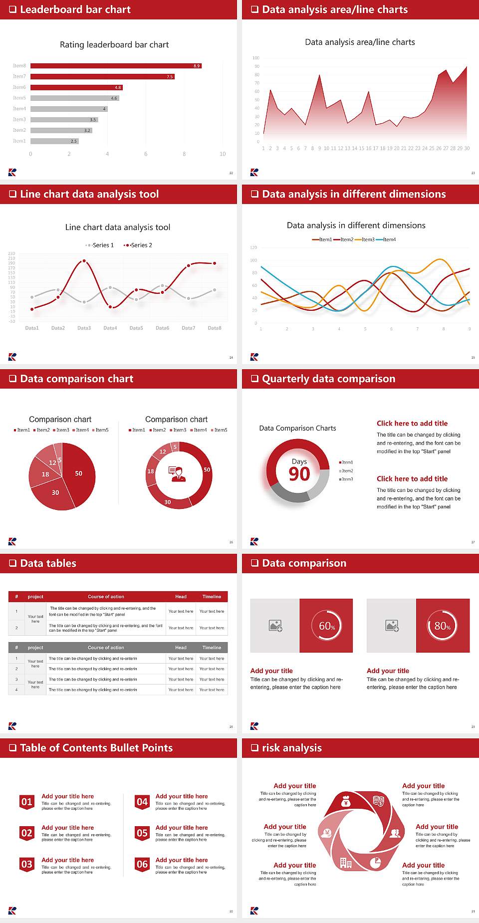 Ryutsu Keizai University General PPT Template4:3 ratio PPT effect preview image4