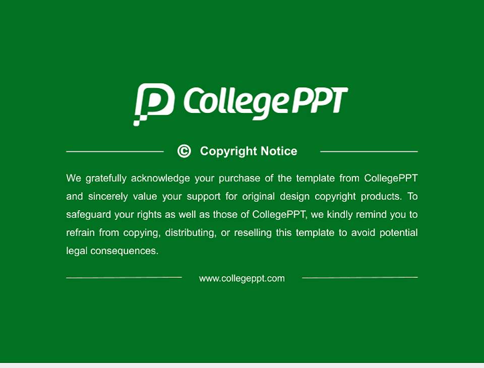 Rakuno Gakuen University Thesis Proposal/Graduation Defense PPT Template4:3 ratio PPT effect preview image5