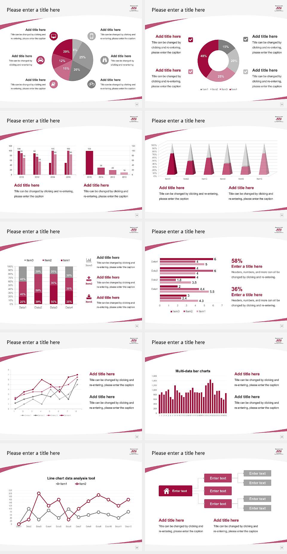 Ritsumeikan Asia Pacific University Course/Courseware Creation PPT Template4:3 ratio PPT effect preview image3
