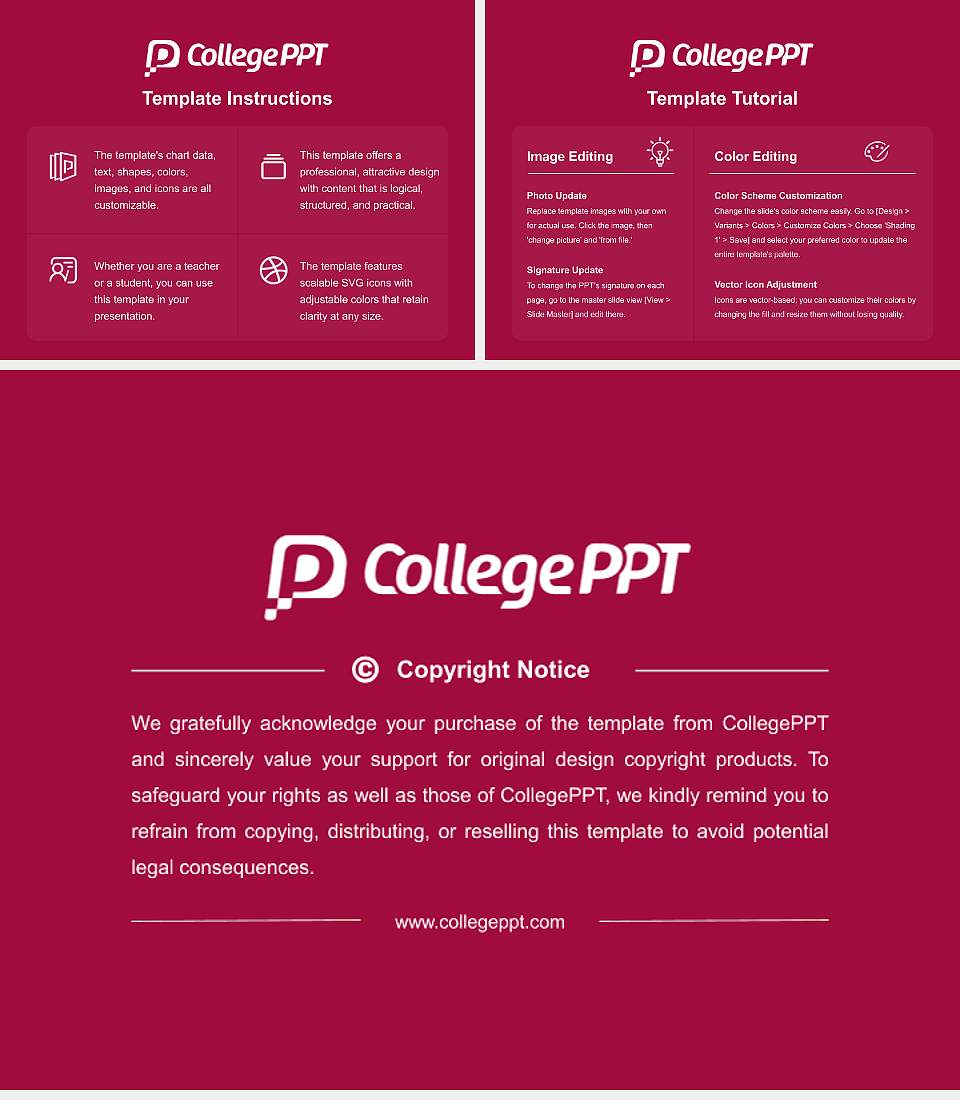 Ritsumeikan Asia Pacific University Course/Courseware Creation PPT Template4:3 ratio PPT effect preview image5