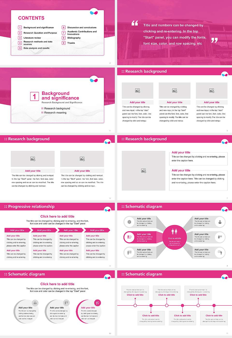 Professional College of Arts and Tourism Graduation Thesis Defense PPT Template16:9 ratio PPT effect preview image2