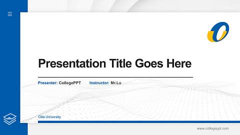 Oita University Thesis Proposal/Graduation Defense PPT Template