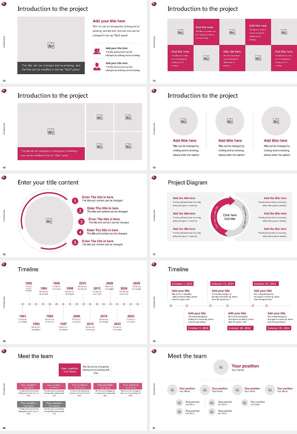 Osaka University of Commerce Competition/Entrepreneurship Contest PPT Template16:9 ratio PPT effect preview image3