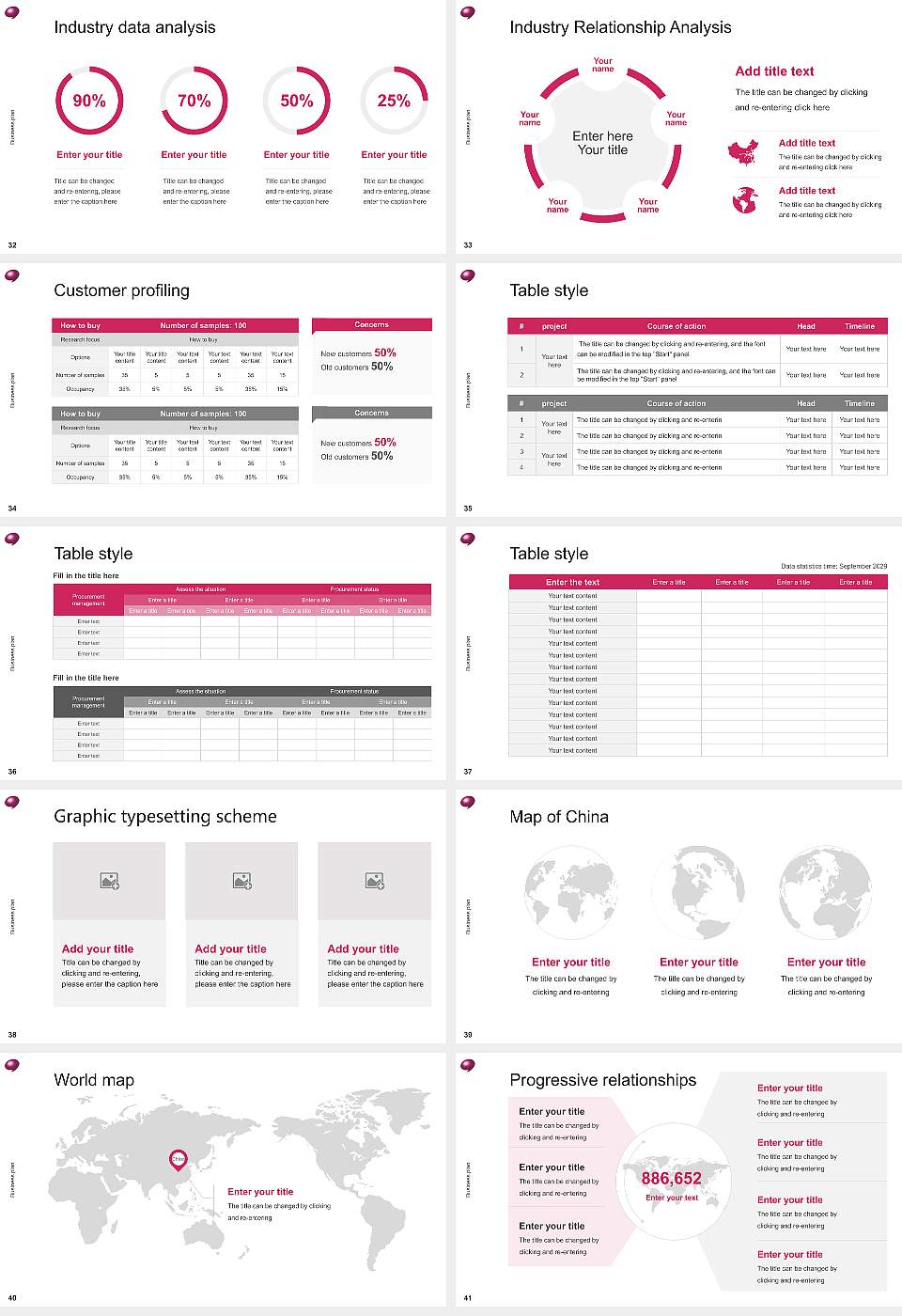 Osaka University of Commerce Competition/Entrepreneurship Contest PPT Template16:9 ratio PPT effect preview image5