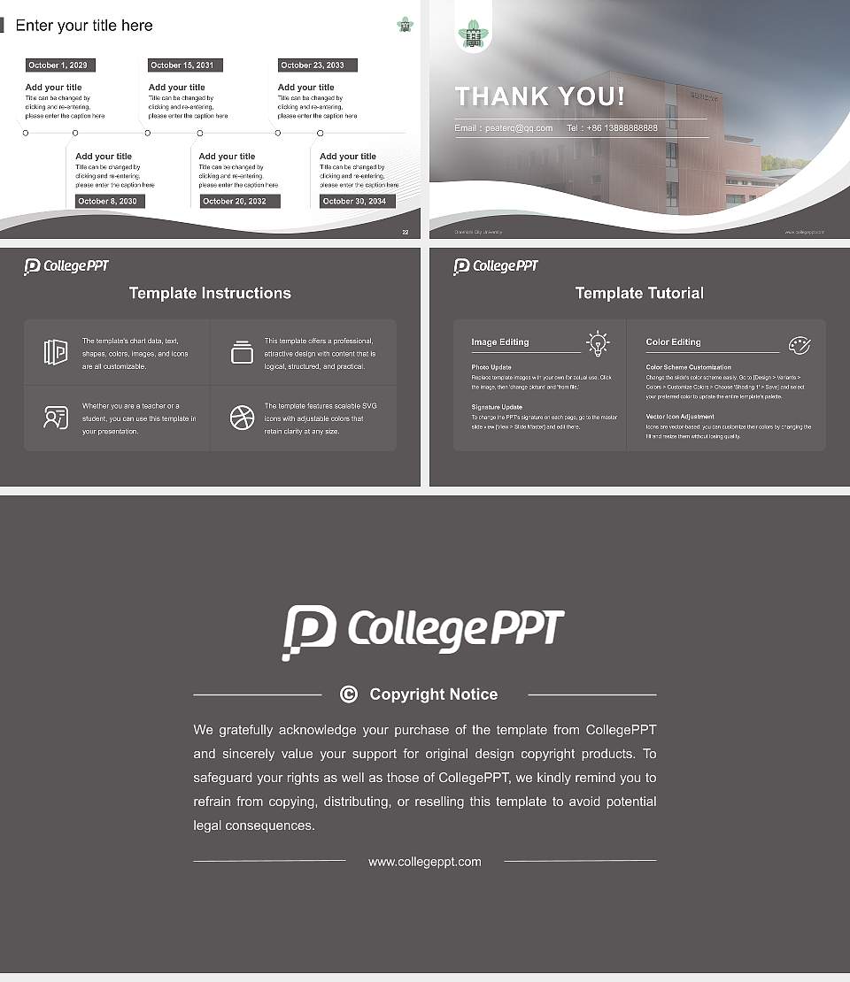 Onomichi City University Lecture Sharing and Networking Event PPT Template16:9 ratio PPT effect preview image4