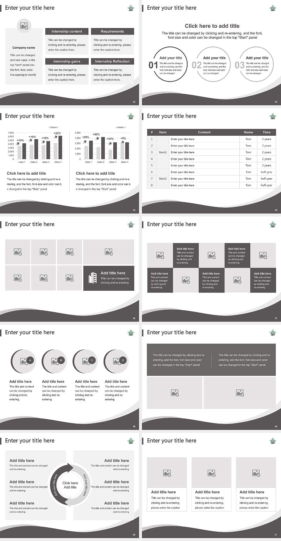 Onomichi City University Lecture Sharing and Networking Event PPT Template4:3 ratio PPT effect preview image3