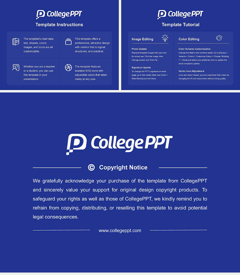 Osaka University Course/Courseware Creation PPT Template4:3 ratio PPT effect preview image5