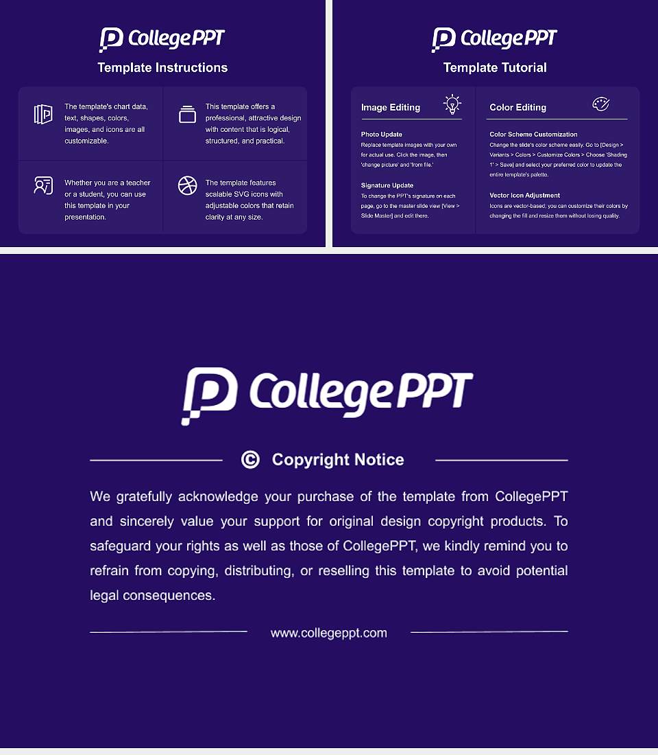 Sagami Women’s University Course/Courseware Creation PPT Template4:3 ratio PPT effect preview image5