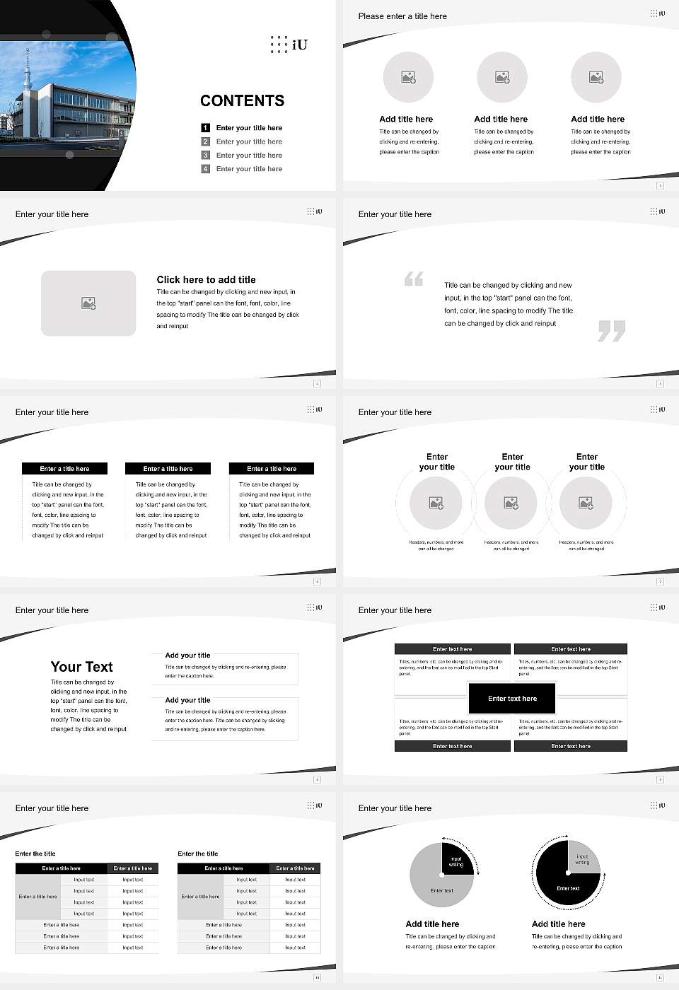 Professional University of Information and Management for Innovation Course/Courseware Creation PPT Template16:9 ratio PPT effect preview image2