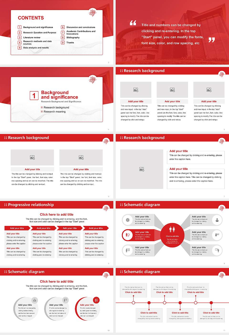 Okinawa Institute of Science and Technology Graduate University Graduation Thesis Defense PPT Template16:9 ratio PPT effect preview image2