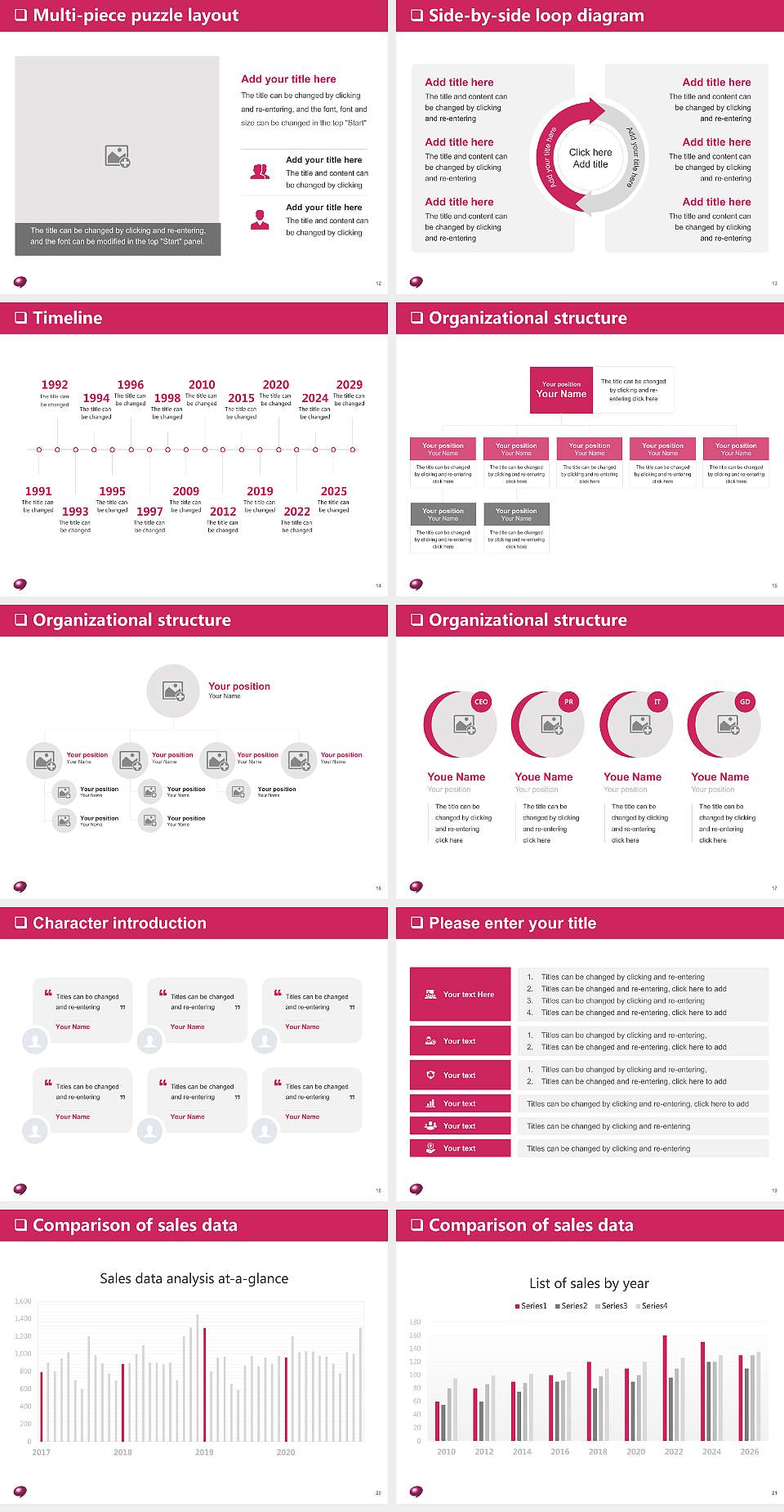 Osaka University of Commerce General PPT Template4:3 ratio PPT effect preview image3