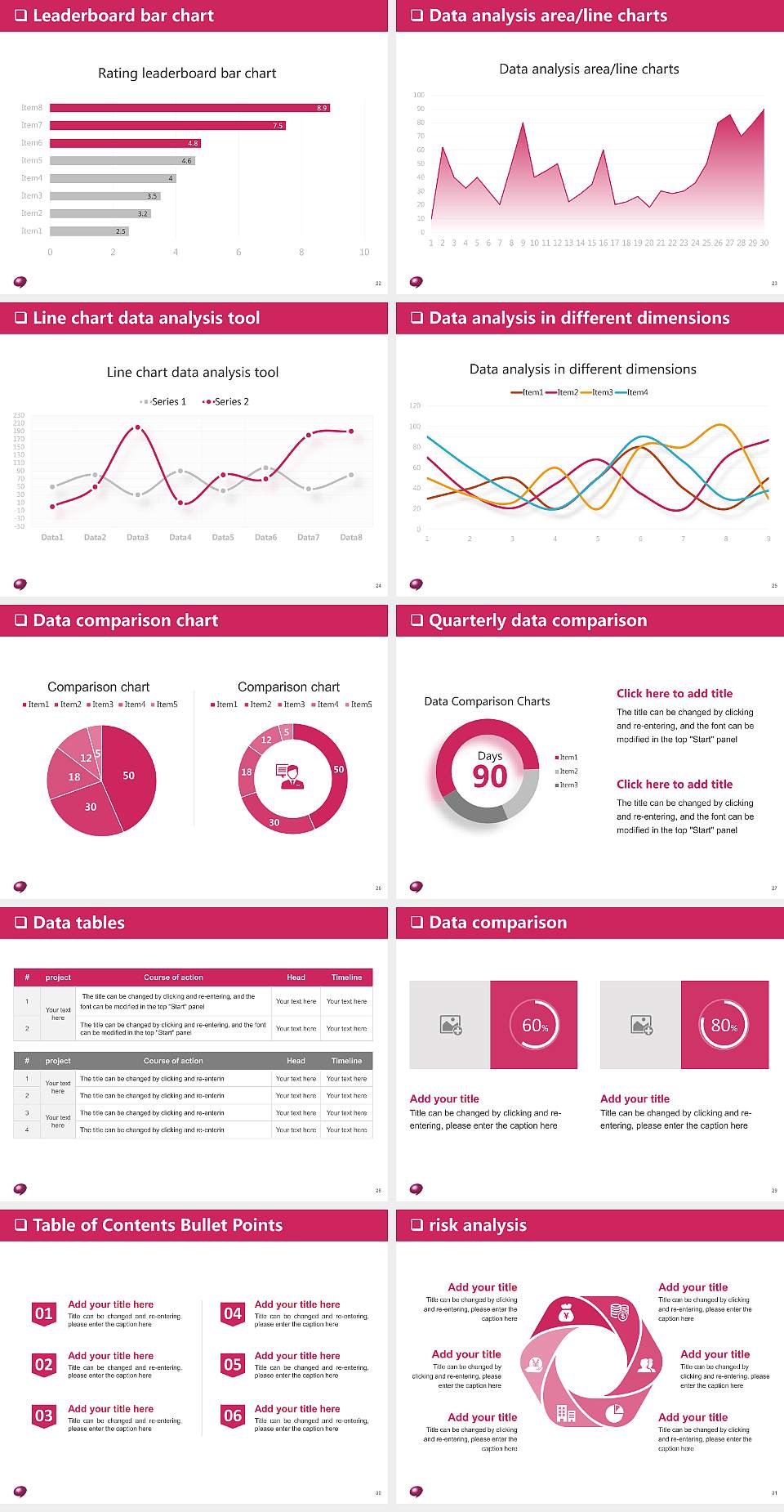Osaka University of Commerce General PPT Template4:3 ratio PPT effect preview image4