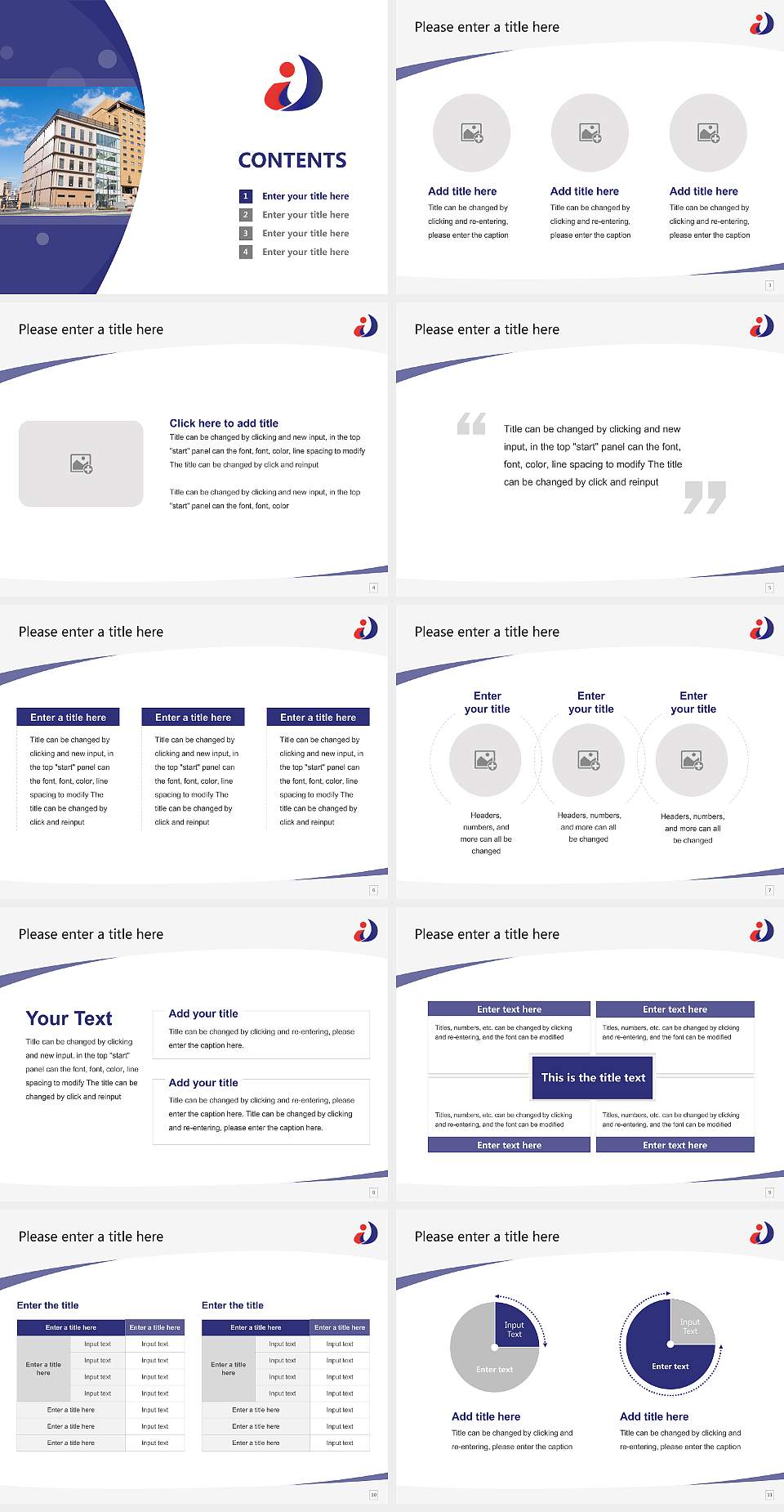 Okayama Healthcare Professional University Course/Courseware Creation PPT Template4:3 ratio PPT effect preview image2