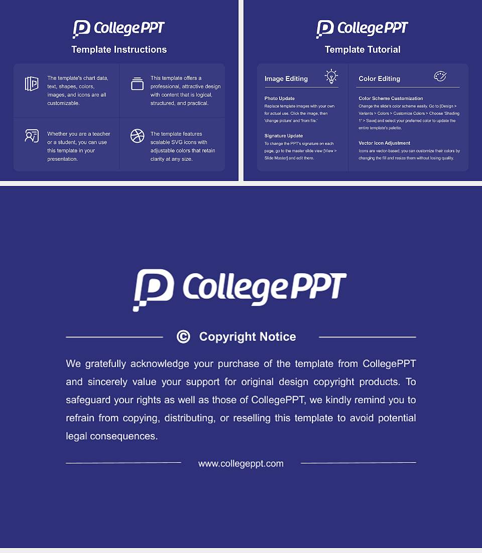 Okayama Healthcare Professional University Course/Courseware Creation PPT Template4:3 ratio PPT effect preview image5