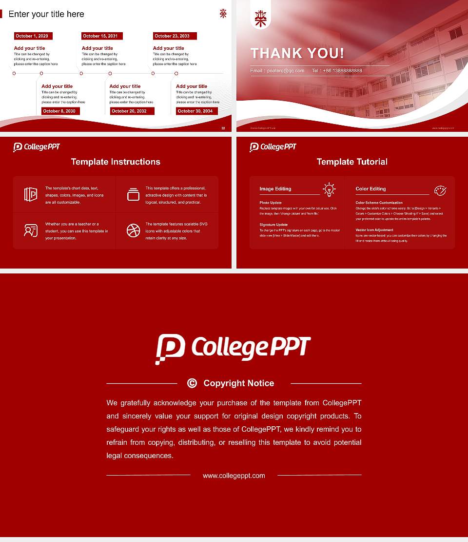 Osaka College of Music Lecture Sharing and Networking Event PPT Template16:9 ratio PPT effect preview image4