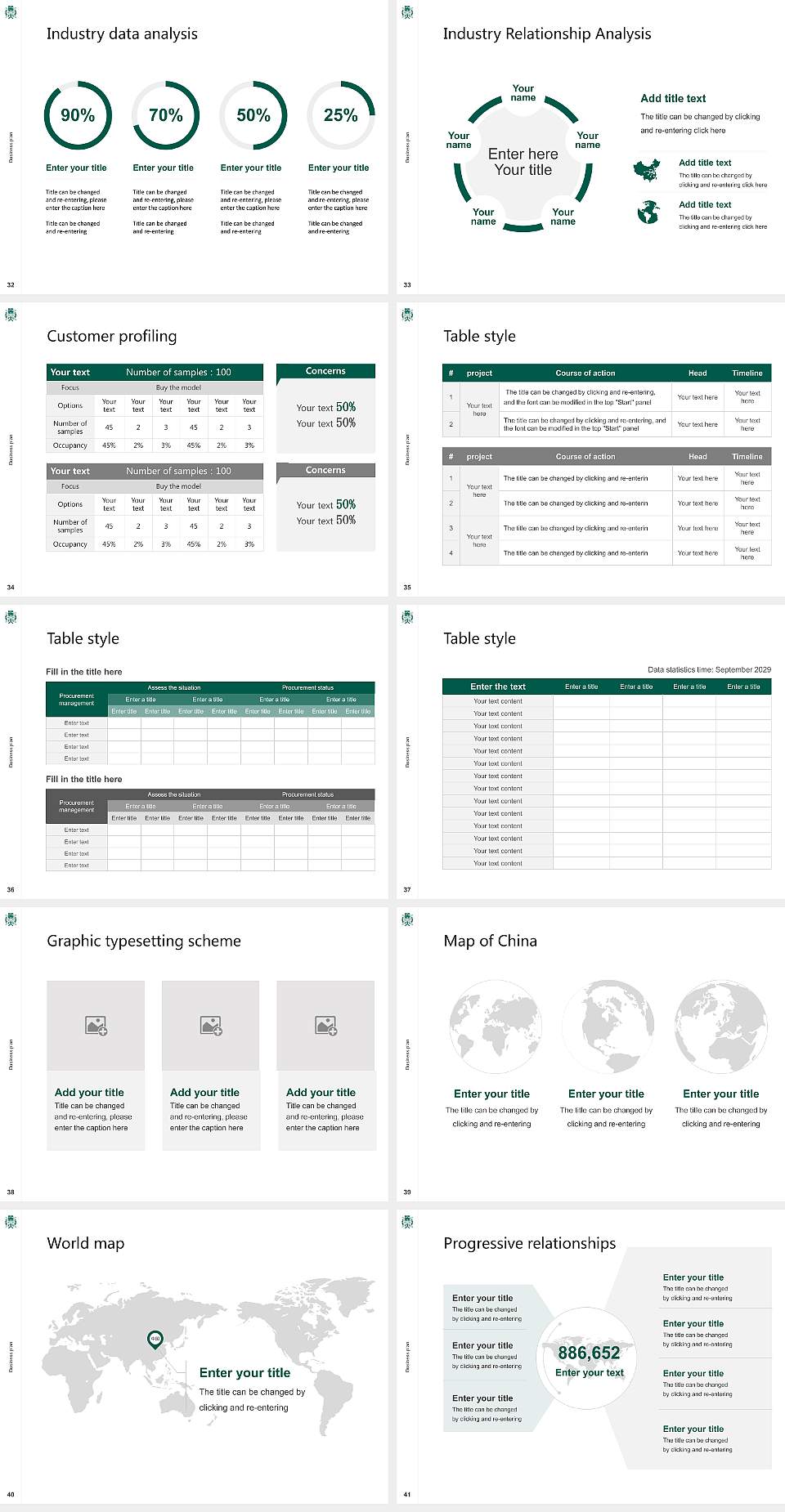 Reitaku University Competition/Entrepreneurship Contest PPT Template4:3 ratio PPT effect preview image5