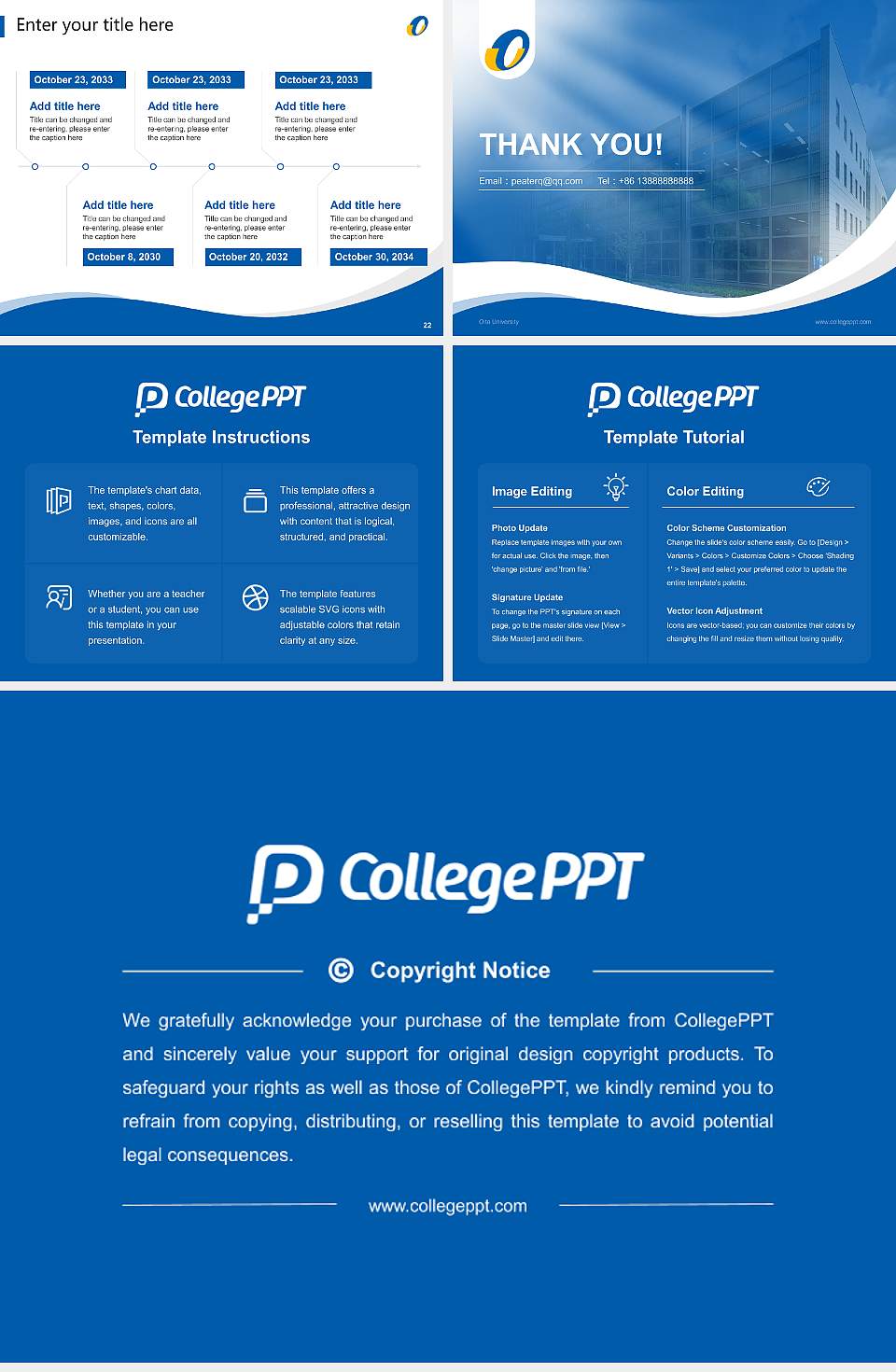Oita University Lecture Sharing and Networking Event PPT Template4:3 ratio PPT effect preview image4