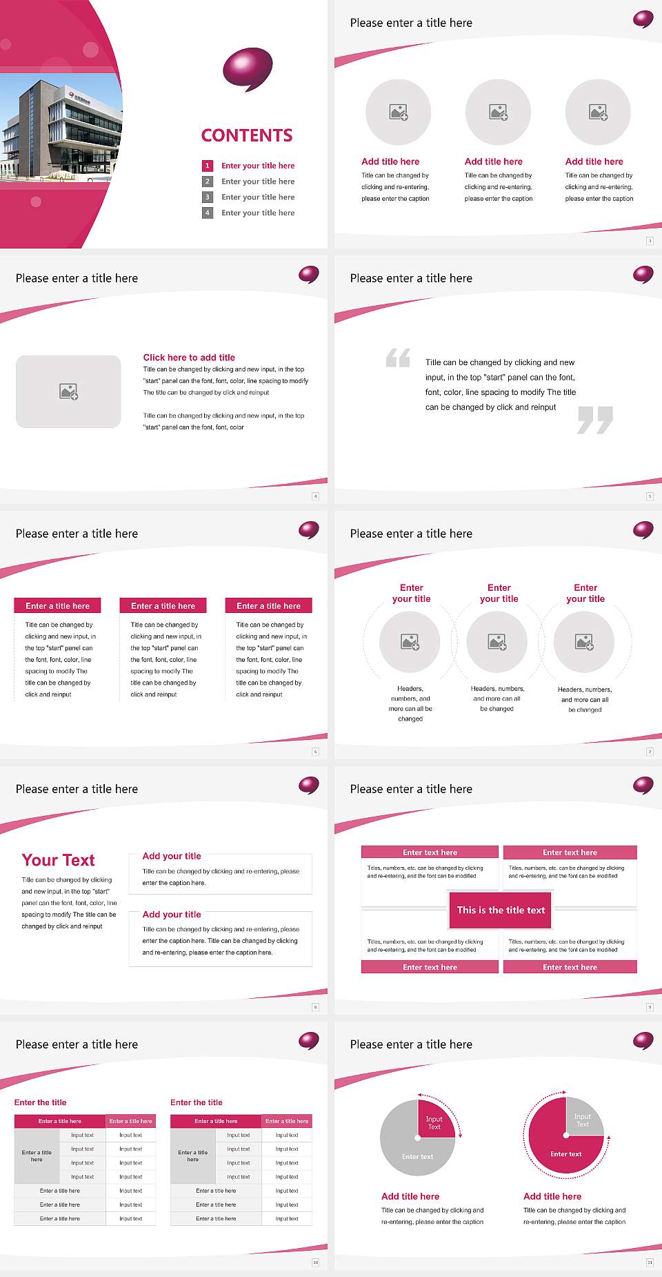 Osaka University of Commerce Course/Courseware Creation PPT Template4:3 ratio PPT effect preview image2