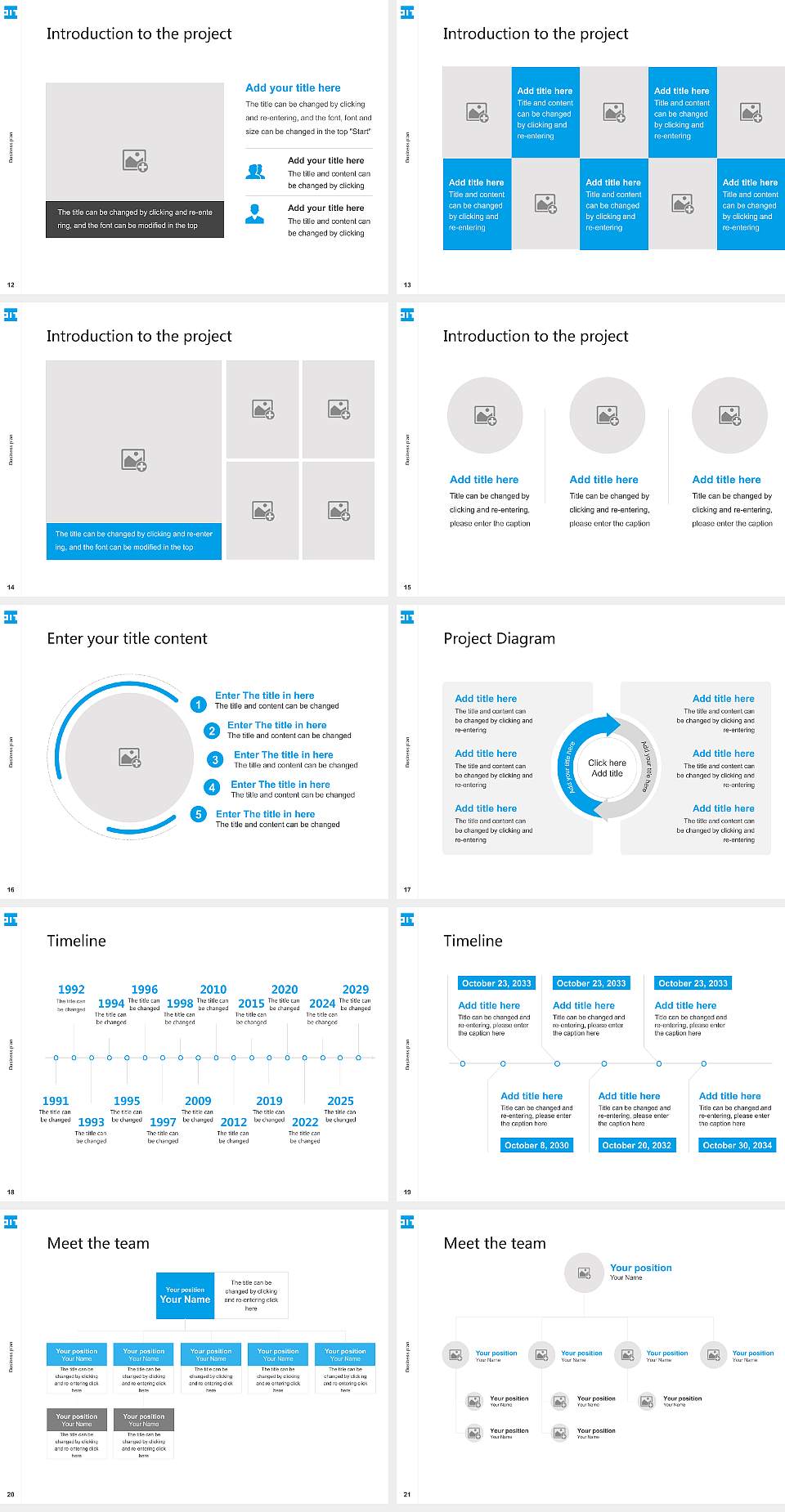 Osaka Institute of Technology Competition/Entrepreneurship Contest PPT Template4:3 ratio PPT effect preview image3