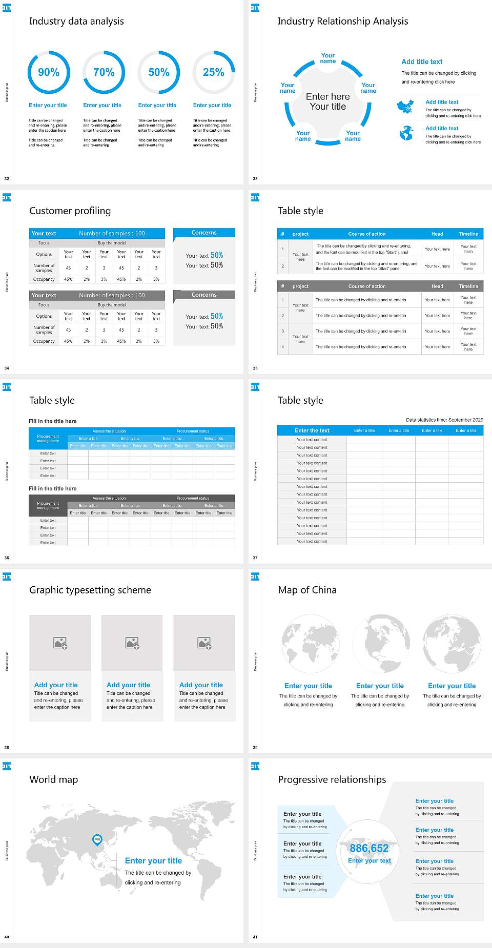 Osaka Institute of Technology Competition/Entrepreneurship Contest PPT Template4:3 ratio PPT effect preview image5