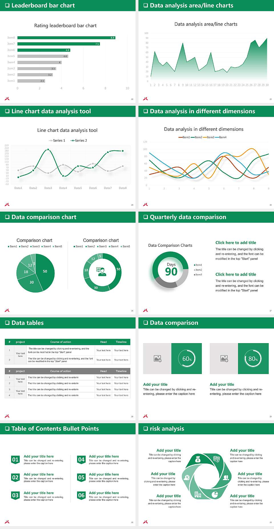 Ohkagakuen University General PPT Template4:3 ratio PPT effect preview image4
