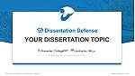 Prefectural University of Hiroshima Graduation Thesis Defense PPT Template