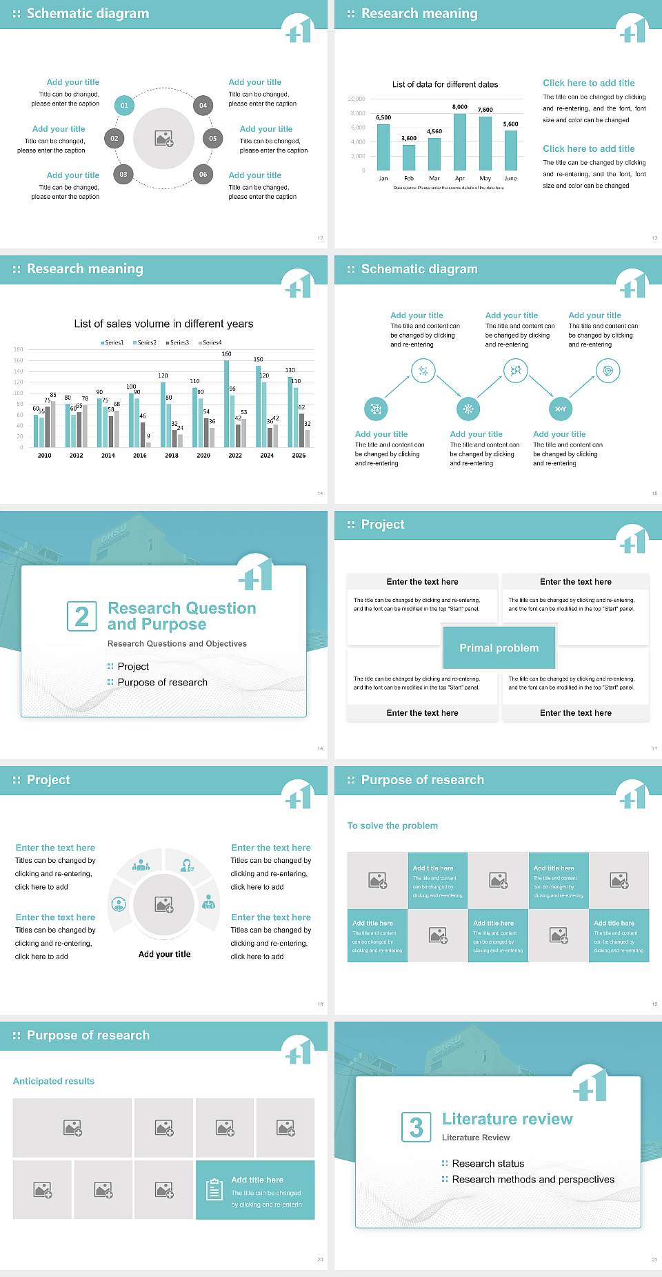 Osaka Health Science University Graduation Thesis Defense PPT Template4:3 ratio PPT effect preview image3