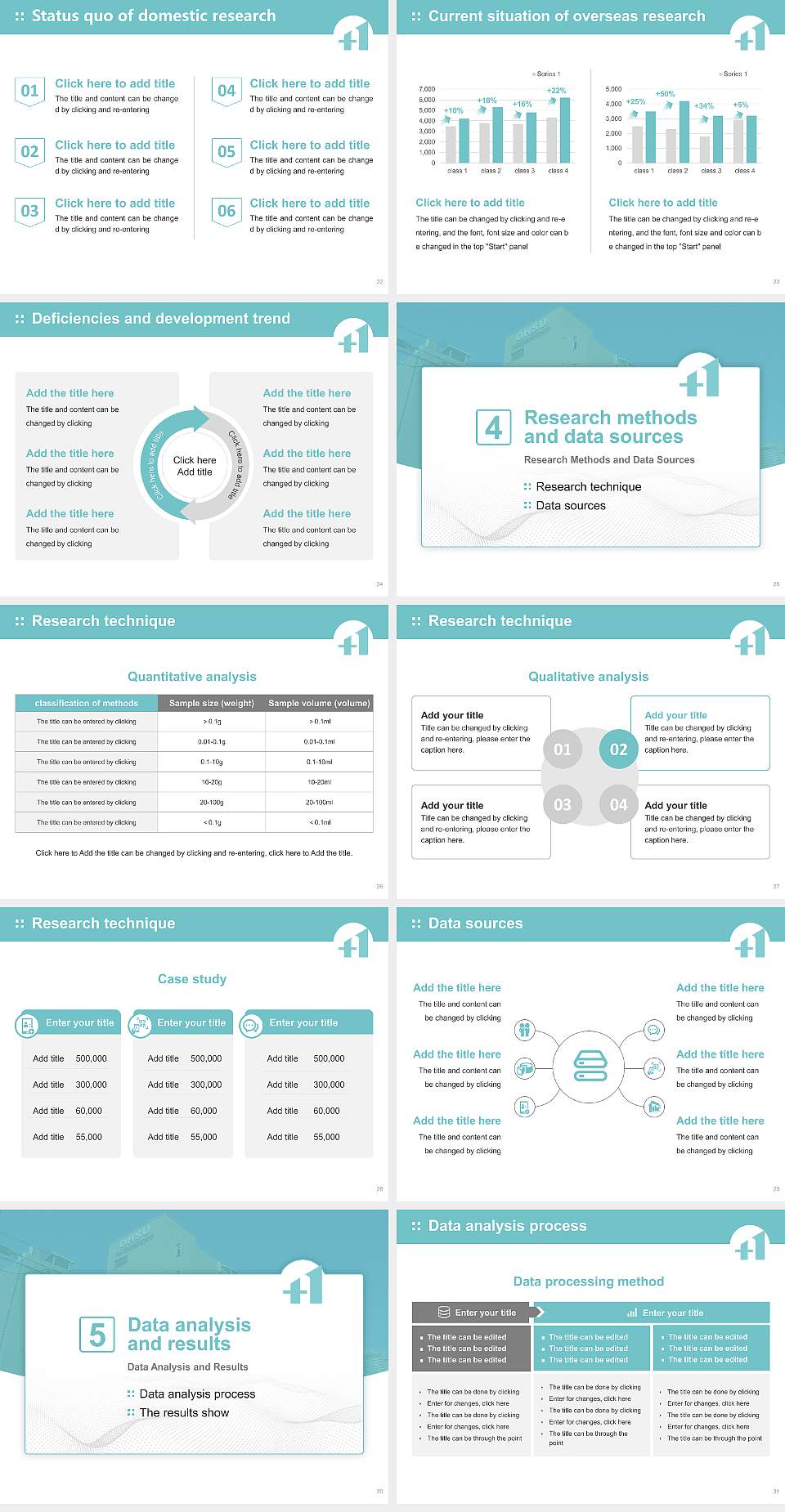 Osaka Health Science University Graduation Thesis Defense PPT Template4:3 ratio PPT effect preview image4