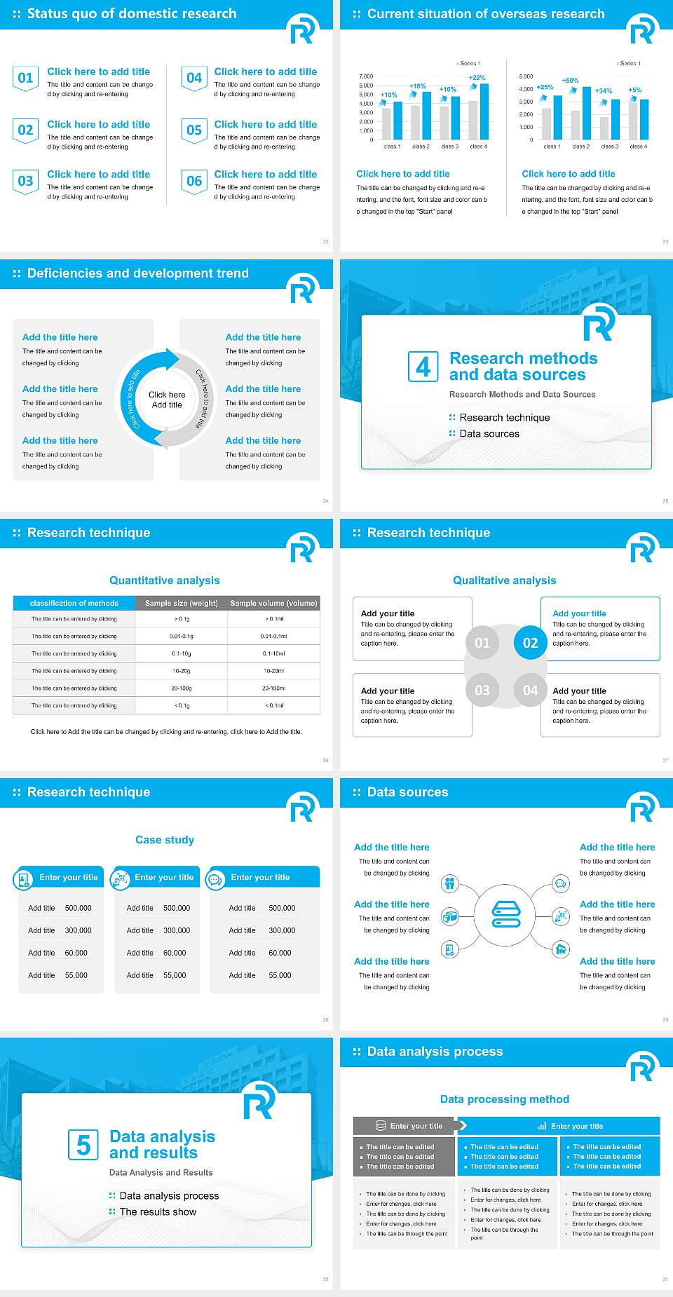 Rissho University Graduation Thesis Defense PPT Template4:3 ratio PPT effect preview image4