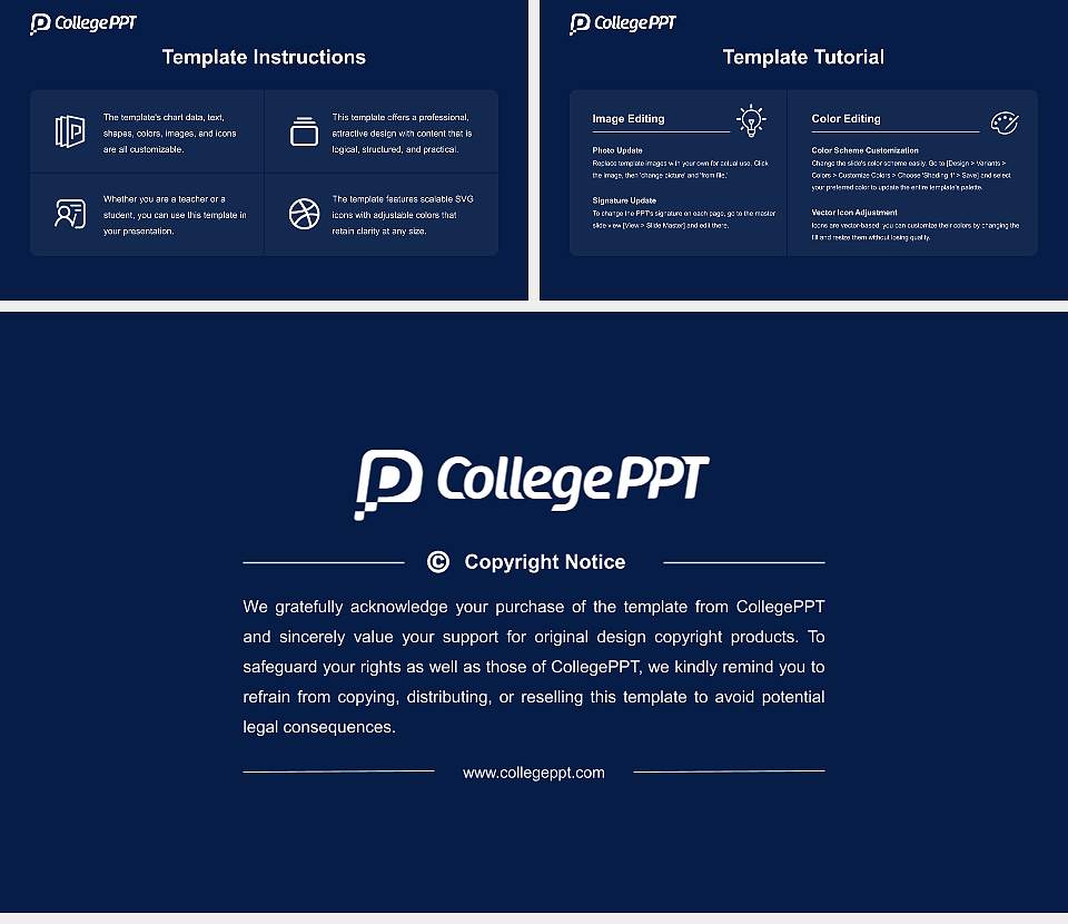 Osaka Medical and Pharmaceutical University Course/Courseware Creation PPT Template16:9 ratio PPT effect preview image5