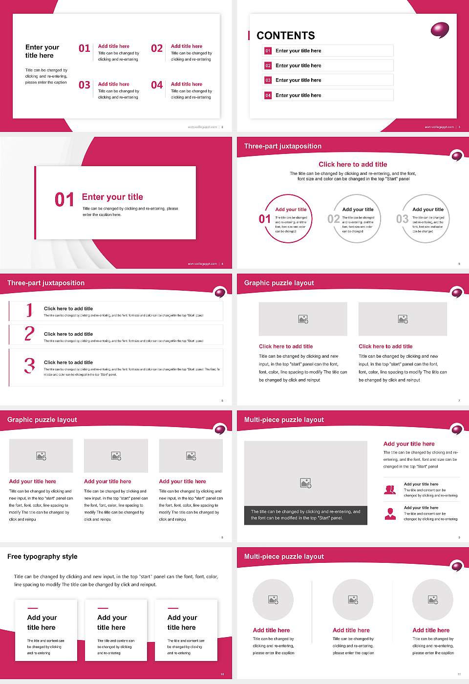 Osaka University of Commerce Academic Presentation/Research Findings Report PPT Template16:9 ratio PPT effect preview image2