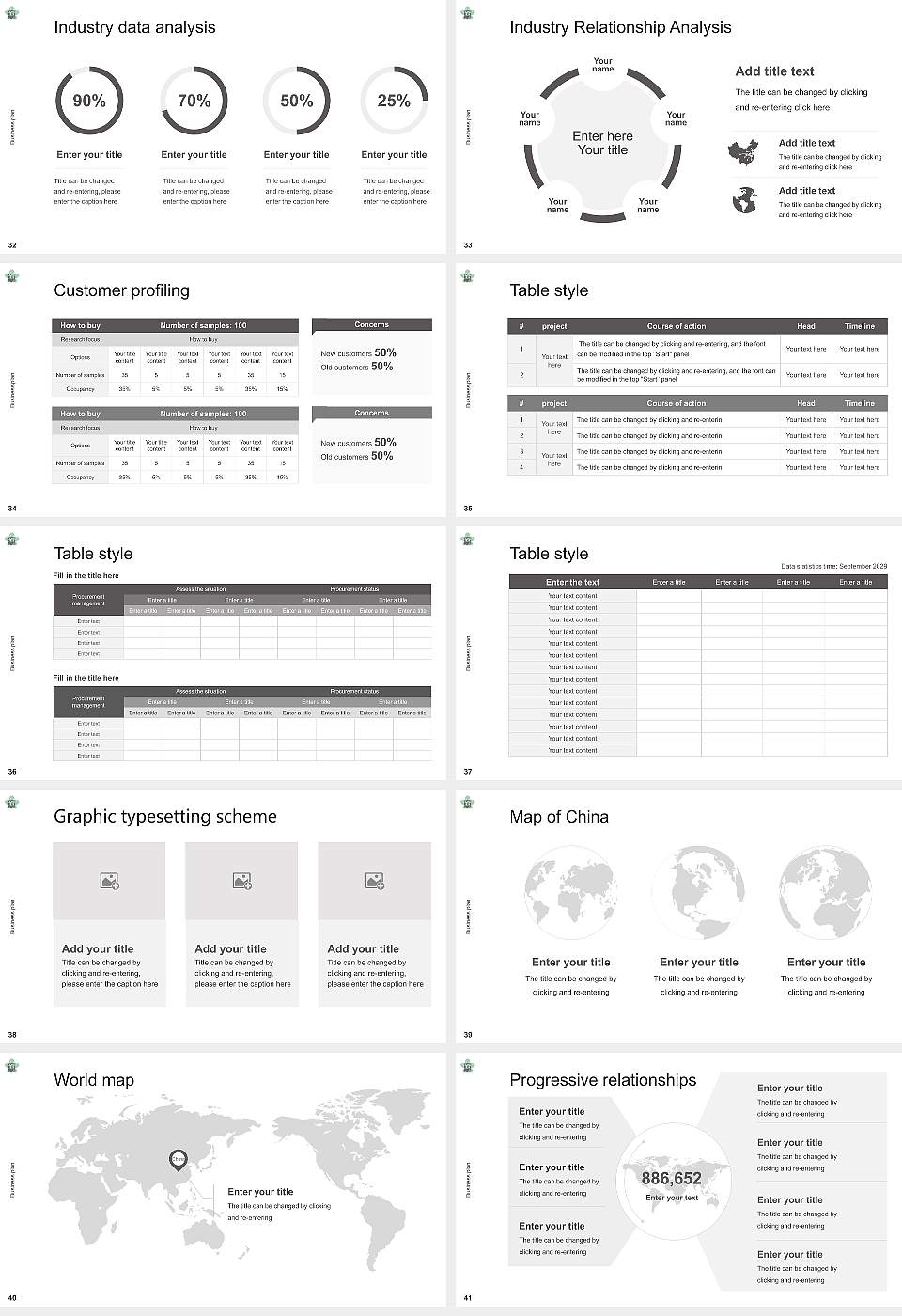 Onomichi City University Competition/Entrepreneurship Contest PPT Template16:9 ratio PPT effect preview image5