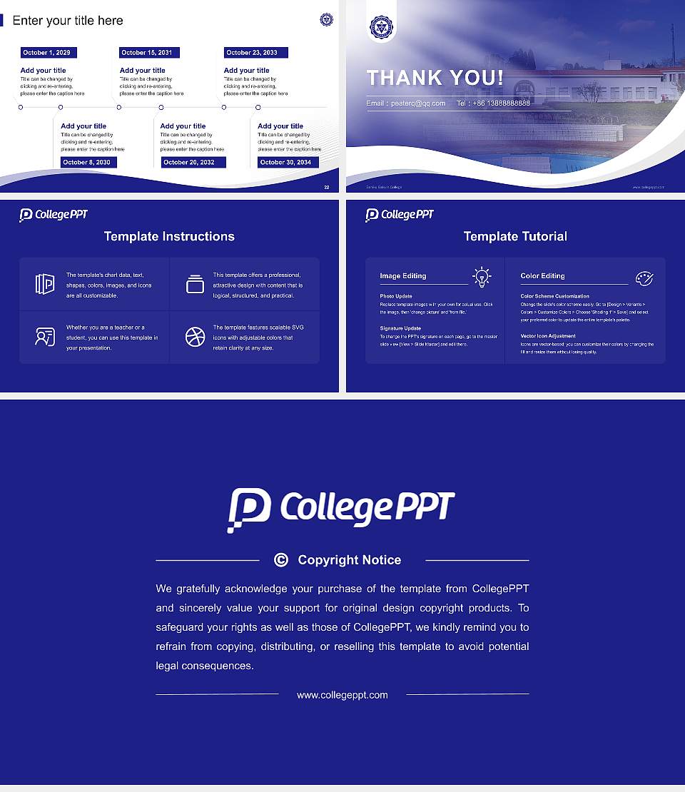 Saniku Gakuin College Lecture Sharing and Networking Event PPT Template16:9 ratio PPT effect preview image4