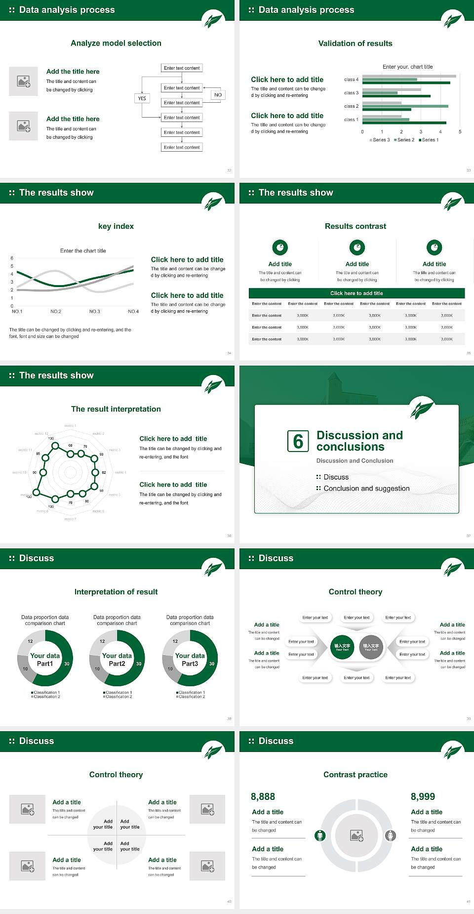 Osaka Shoin Women’s University Graduation Thesis Defense PPT Template4:3 ratio PPT effect preview image5