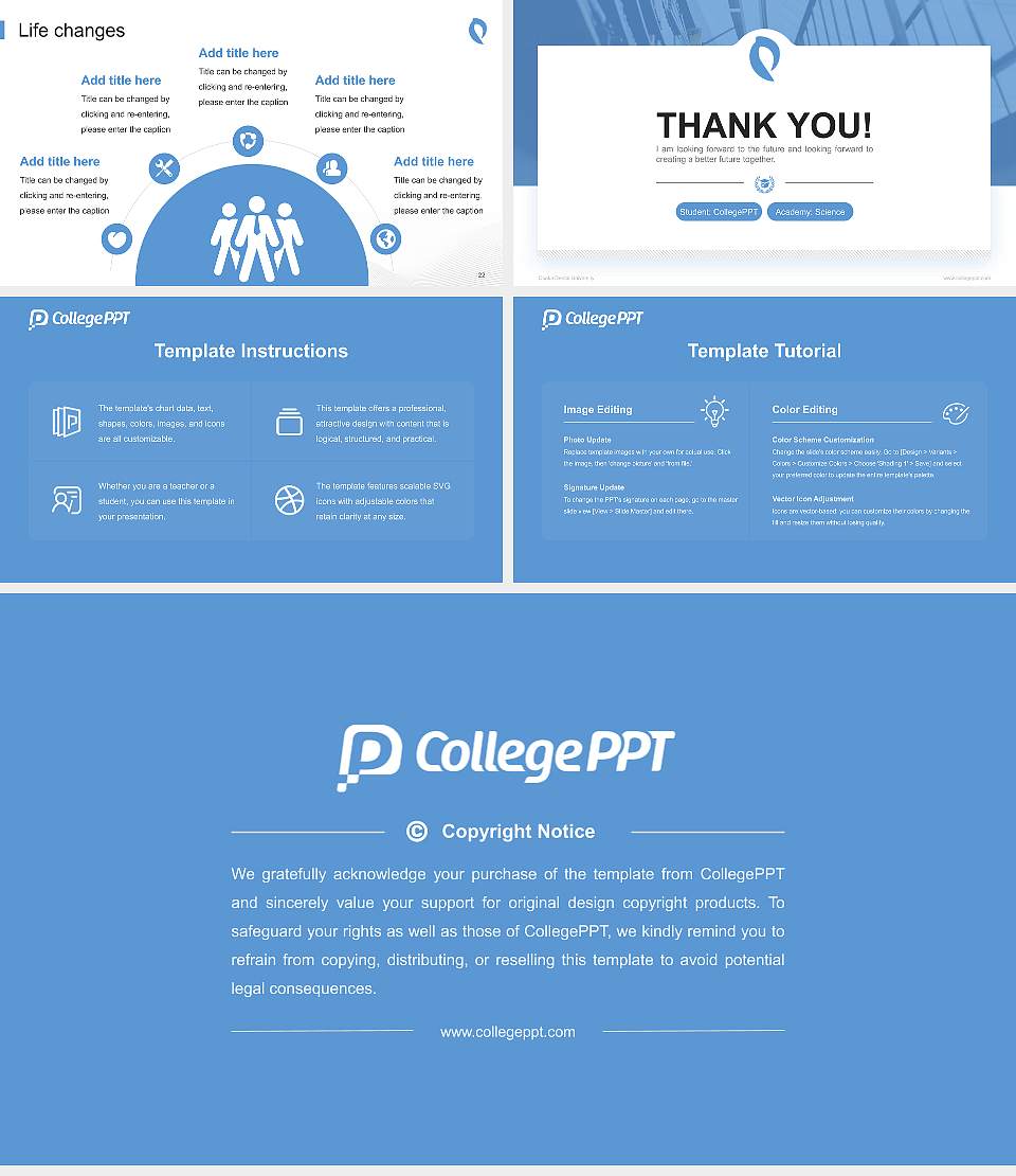 Osaka Dental University National Scholarship Defense PPT Template16:9 ratio PPT effect preview image4