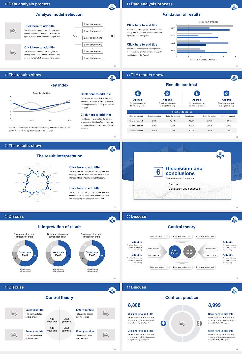 Saitama Medical University Graduation Thesis Defense PPT Template16:9 ratio PPT effect preview image5