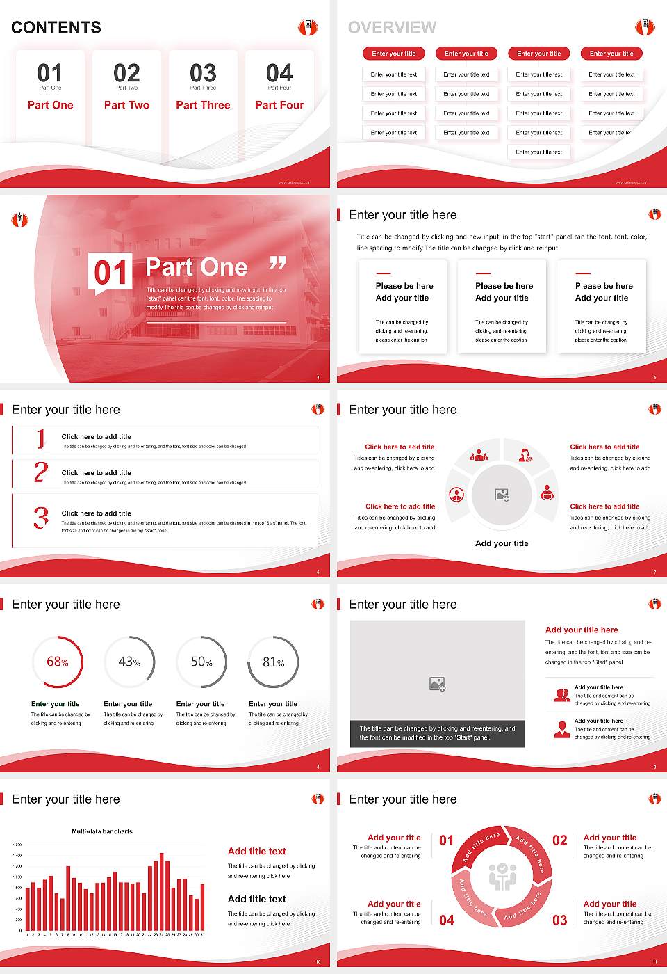 Okinawa International University Lecture Sharing and Networking Event PPT Template16:9 ratio PPT effect preview image2