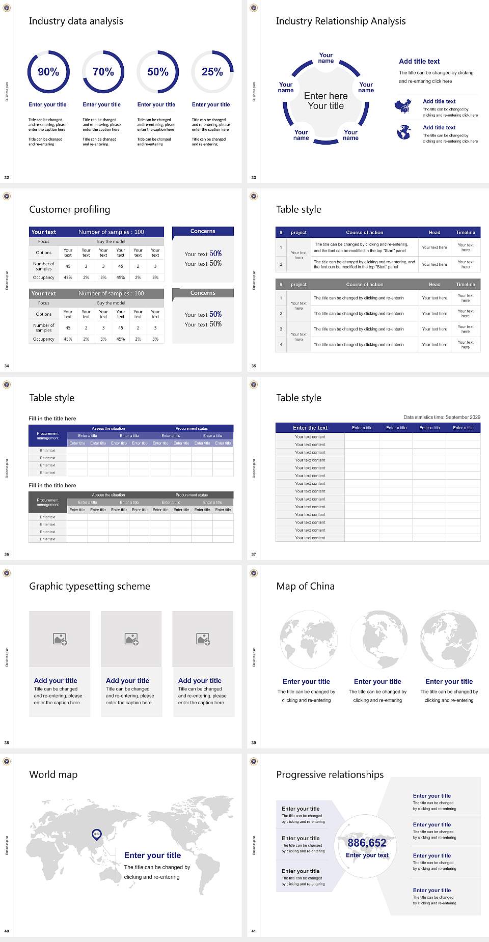 Notre Dame Seishin University Competition/Entrepreneurship Contest PPT Template4:3 ratio PPT effect preview image5