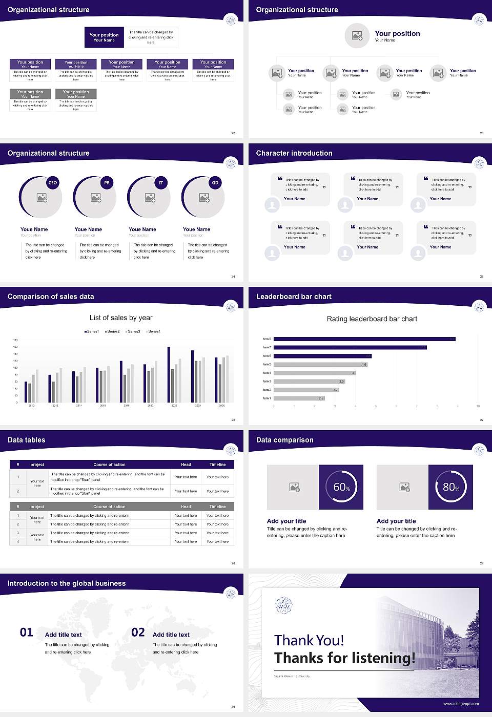 Sagami Women’s University Academic Presentation/Research Findings Report PPT Template16:9 ratio PPT effect preview image4