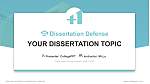 Osaka Health Science University Graduation Thesis Defense PPT Template