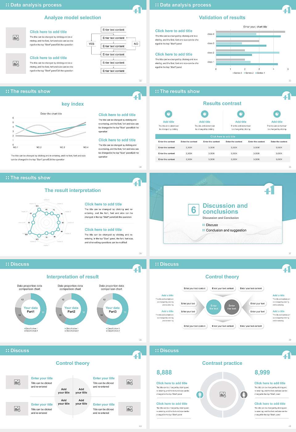 Osaka Health Science University Graduation Thesis Defense PPT Template16:9 ratio PPT effect preview image5