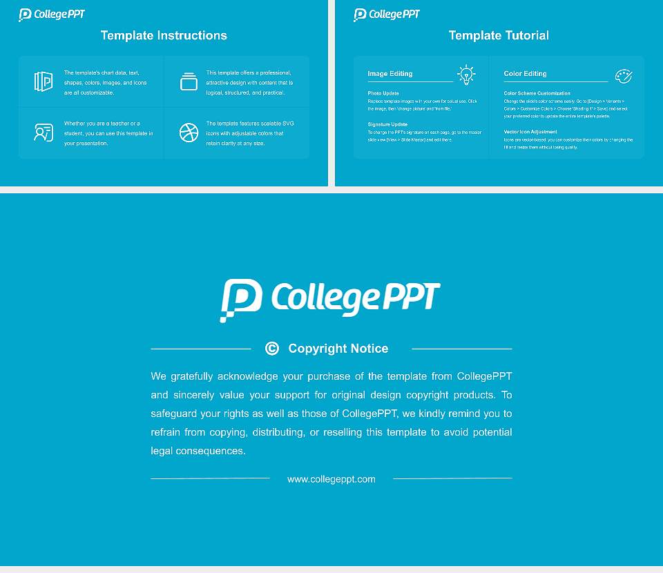 Okazaki Women’s University Course/Courseware Creation PPT Template16:9 ratio PPT effect preview image5