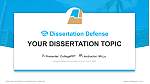 Okinawa Prefectural University of Arts Graduation Thesis Defense PPT Template