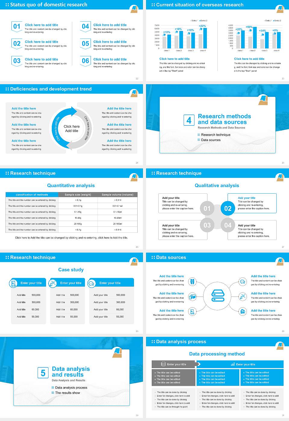 Okinawa Prefectural University of Arts Graduation Thesis Defense PPT Template16:9 ratio PPT effect preview image4