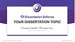 Okayama Prefectural University Graduation Thesis Defense PPT Template
