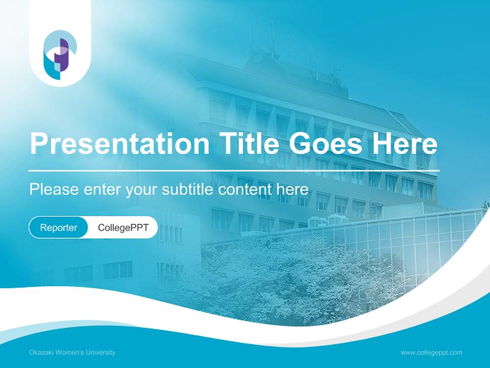 Okazaki Women’s University Lecture Sharing and Networking Event PPT Template4:3 ratio PPT effect preview image4