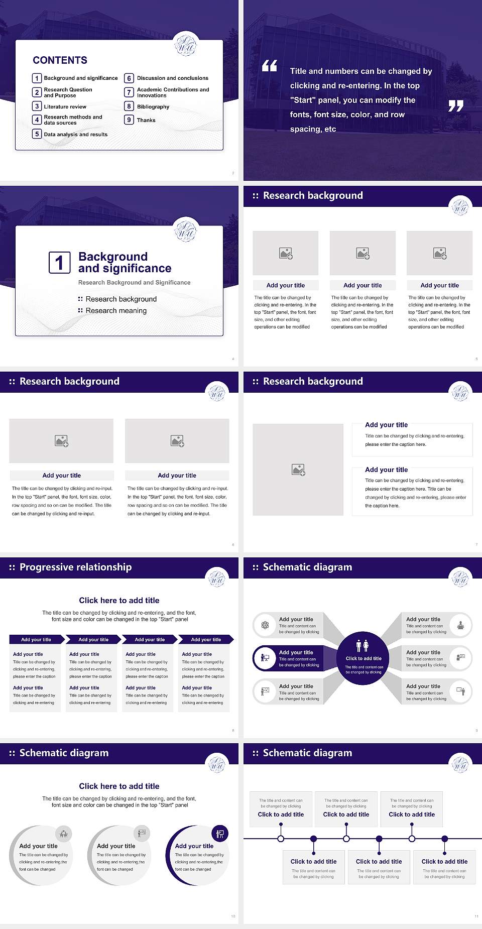 Sagami Women’s University Graduation Thesis Defense PPT Template4:3 ratio PPT effect preview image2